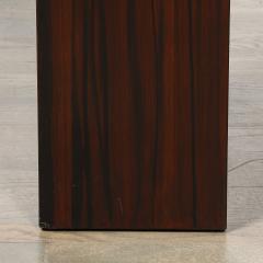 Pair of Art Deco Rectilinear Rosewood Pedestals - 4653892