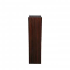 Pair of Art Deco Rectilinear Rosewood Pedestals - 4653893