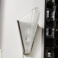 Pair of Art Deco Sconces by Soci t Dexploitation Des Verreries De Bagneaux - 2809523