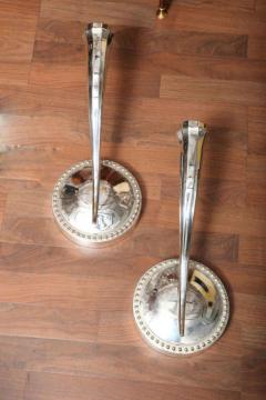 Pair of Art Deco Single Arm Wall Sconces 2 pairs available  - 1436021