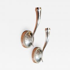 Pair of Art Deco Single Arm Wall Sconces 2 pairs available  - 1438490