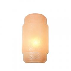 Pair of Art Deco Skyscraper Style Bakelite Sconces with Textured Design - 3802089