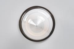Pair of Art Deco Style Crystal Ceiling Lights by GISO The Netherlands 1960s - 4647442