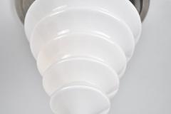 Pair of Art Deco Style Crystal Ceiling Lights by GISO The Netherlands 1960s - 4647445