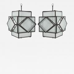 Pair of Art Deco Style Lanterns - 3546746