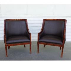Pair of Art Deco Style Lounge Chairs - 2730340