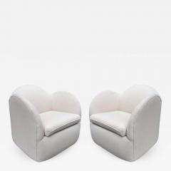 Pair of Art Deco Swivel Chairs - 699966