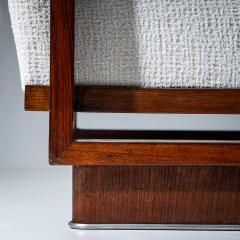 Pair of Art Deco Walnut Armchairs 1920s - 4537429