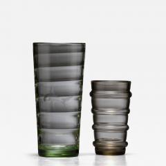 Pair of Art Deco glass vases - 4344222