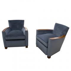 Pair of Art Deco period lounge chairs - 3733878