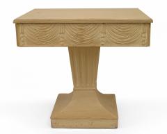 Pair of Art Moderne Bleached End Tables - 1379085