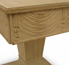 Pair of Art Moderne Bleached End Tables - 1379087