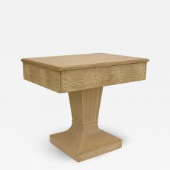 Pair of Art Moderne Bleached End Tables - 1383933
