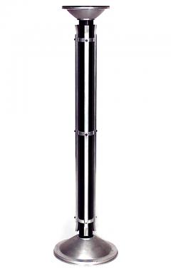 Pair of Art Moderne Chrome Pedestals - 1379067