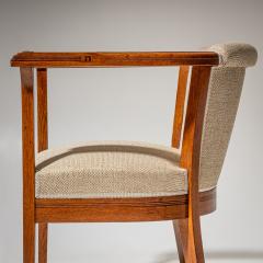 Pair of Art Nouveau Armchairs attributed to Angelo Sello Italy early 20th C  - 4537392