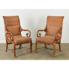 Pair of Art Nouveau Lounge Chairs - 3807615