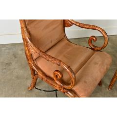 Pair of Art Nouveau Lounge Chairs - 3807726