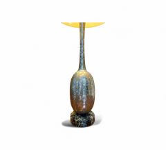 Pair of Art Nouveau Table Lamps in Metal Brass and Marble US 1930s Lot 825 - 4335145