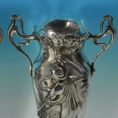 Pair of Art Nouveau WMF Maiden Vases - 4095181