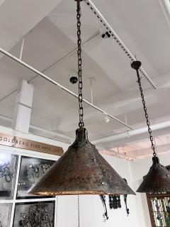 Pair of Arts Crafts Hanging Lights - 4229777