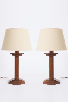 Pair of Arts Crafts Table Lamps - 3873007