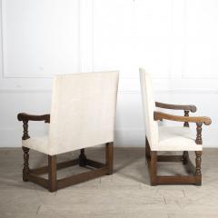 Pair of Arts and Crafts Farthingale Chairs - 3611441