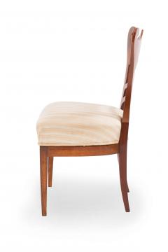 Pair of Austrian Biedermeier Cherrywood Side Chairs - 1418106