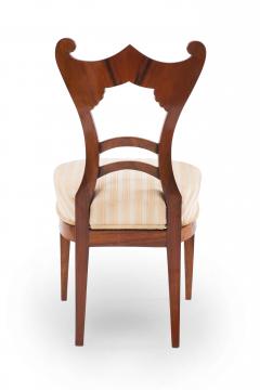 Pair of Austrian Biedermeier Cherrywood Side Chairs - 1418107