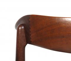 Pair of Authentic Kurt F rch for Slagelse Teak Horn Chairs 1958 Restored - 4567984