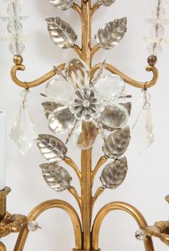 Pair of Bagues Floral Sconces - 2057532