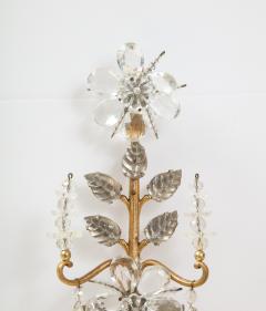 Pair of Bagues Floral Sconces - 2057537