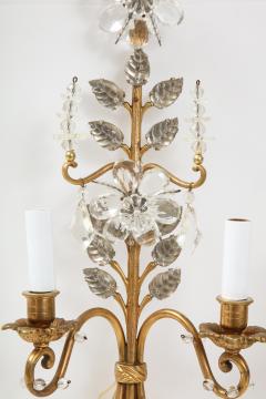 Pair of Bagues Floral Sconces - 2057538