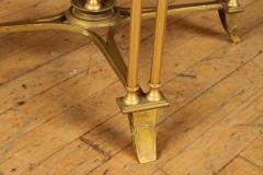 Pair of Bagues Style Gilt Bronze Neoclassical End Tables or Pedestals - 2991431