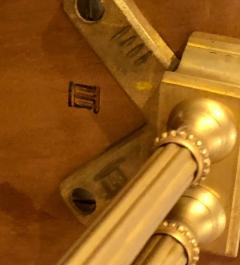 Pair of Bagues Style Gilt Bronze Neoclassical End Tables or Pedestals - 2991438