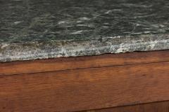 Pair of Baltic Empire Style Black and Green Marble and Mahogany and Parcel Gilt - 4628616