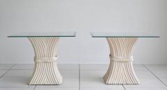 Pair of Bamboo Tables - 773007