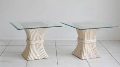Pair of Bamboo Tables - 773008
