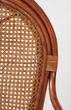 Pair of Bamboo and Rattan Armchairs - 3336524