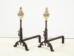 Pair of Baroque Andirons - 1913292