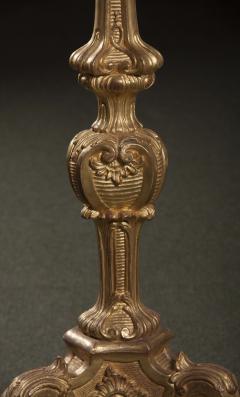 Pair of Baroque Gilded Pedestals - 2119109