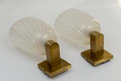 Pair of Barovier Style Wall Lights Contemporary UL Certified - 3491078
