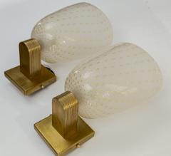Pair of Barovier Style Wall Lights Contemporary UL Certified - 3491106