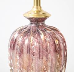 Pair of Barovier Toso Murano Glass Lamps  - 2816650