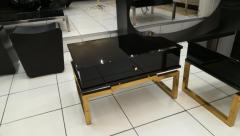 Pair of Bedsides or End Tables in Lacquered Wood circa 1970 - 1057560