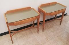 Pair of Bedsides or End Tables in Wood circa 1940 1950 - 1062626