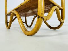 Pair of Bentwood Glass Side Tables USA 1950s - 4202900