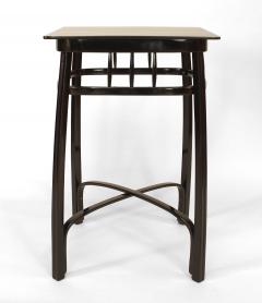 Pair of Bentwood Vienna Seccession Ebonized End Tables - 1437471