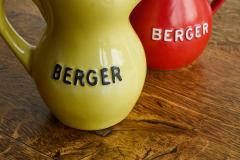 Pair of Berger Pastis de Marseille Water Jugs France 1960s - 4582698