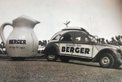 Pair of Berger Pastis de Marseille Water Jugs France 1960s - 4582702