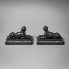 Pair of Berlin Iron Sphinxes Early 19th Century - 4390670